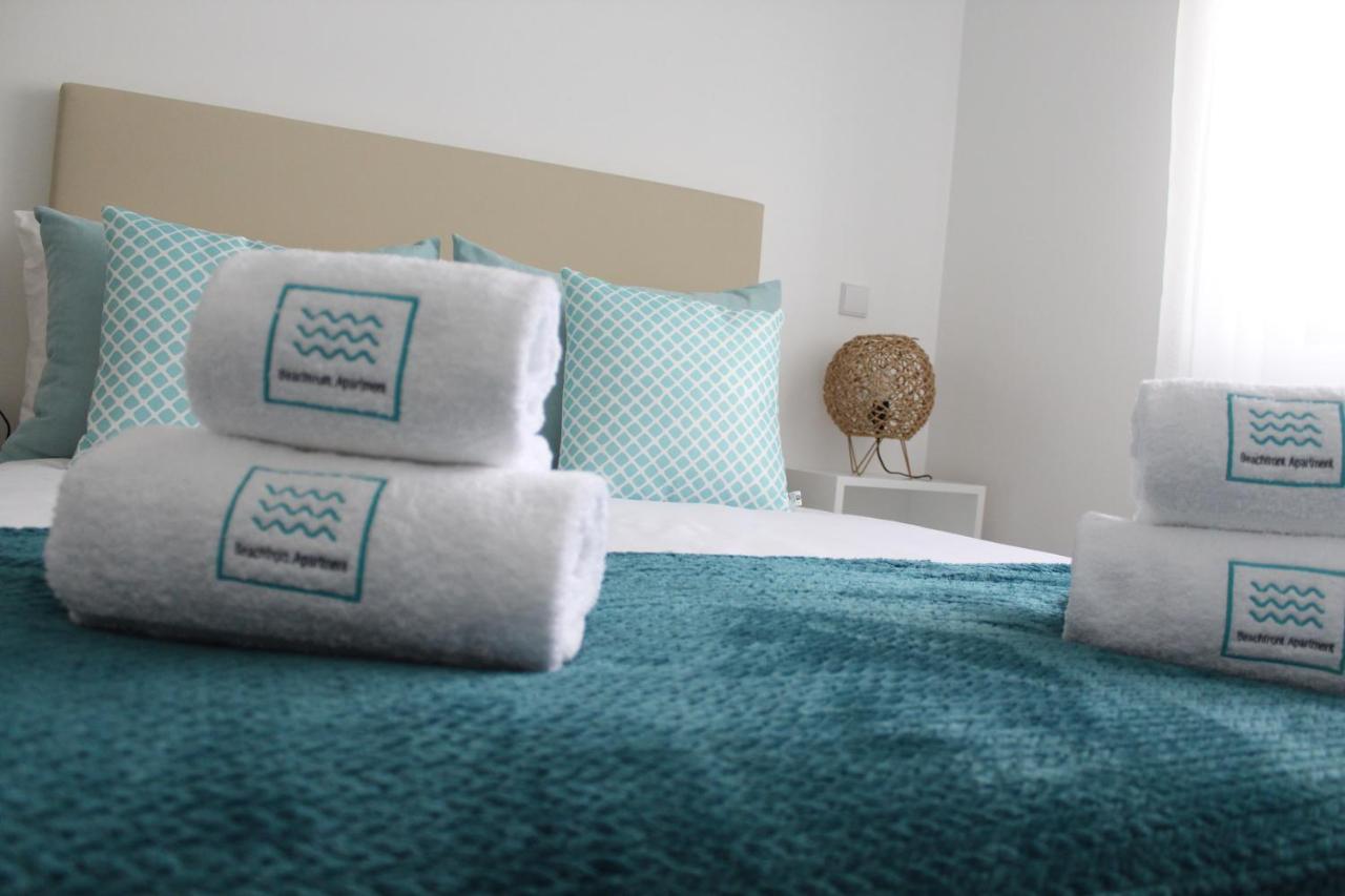 Beachfront Apartment Назаре Екстериор снимка